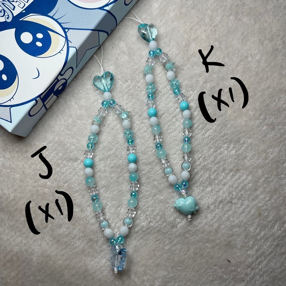 Blue Phone/Camera Strap Charms - Picture 7 of 7